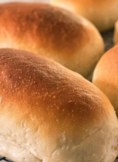 Chewy sandwich rolls freshly baked for delicious sandwiches