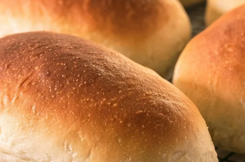 Chewy sandwich rolls freshly baked for delicious sandwiches