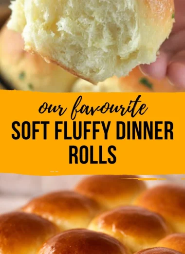Fluffy dinner rolls freshly baked in 30 minutes