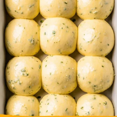 Warm and delicious garlic bread rolls fresh out of the oven
