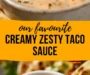 Creamy and Spicy Fish Taco Sauce