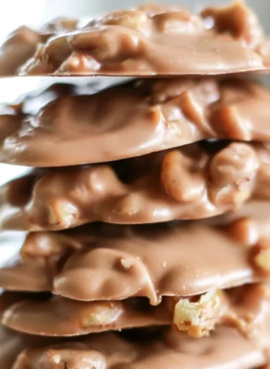 Delicious homemade Southern pecan pralines on a rustic wooden table
