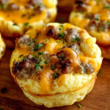 Delicious and healthy breakfast egg bites ready for meal prep